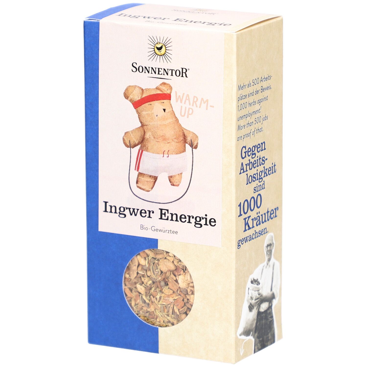 Sonnentor Kräutertee Energie Ingwer - Bio Gewürzkräutertee