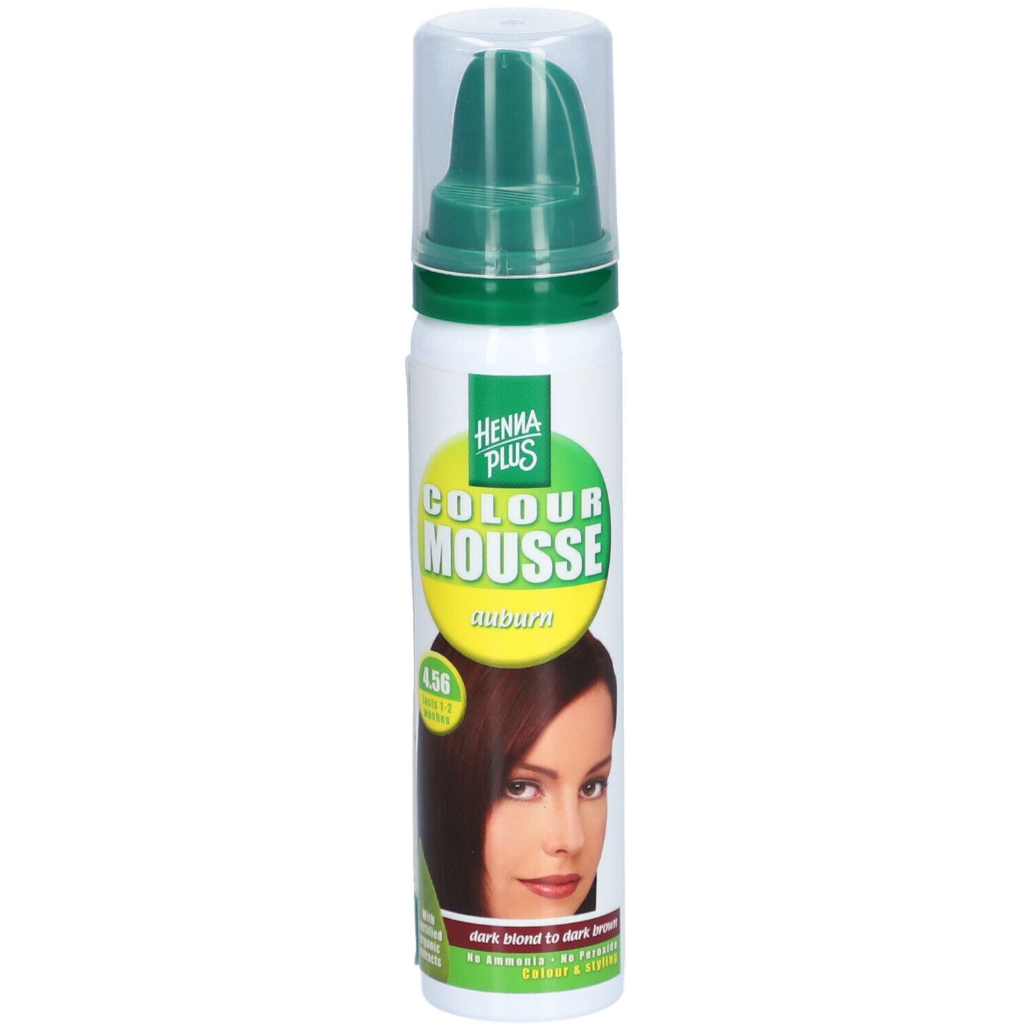 Henna Plus Colour Mousse Auburn 4.56