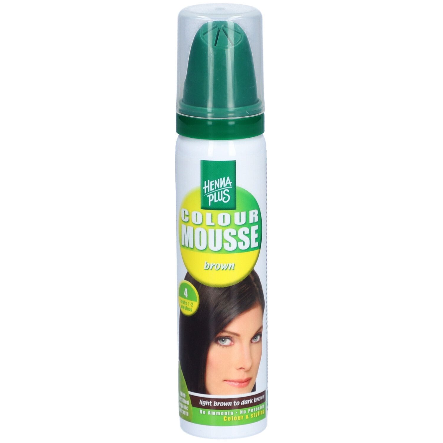 Henna Plus Colour Mousse Brown 4