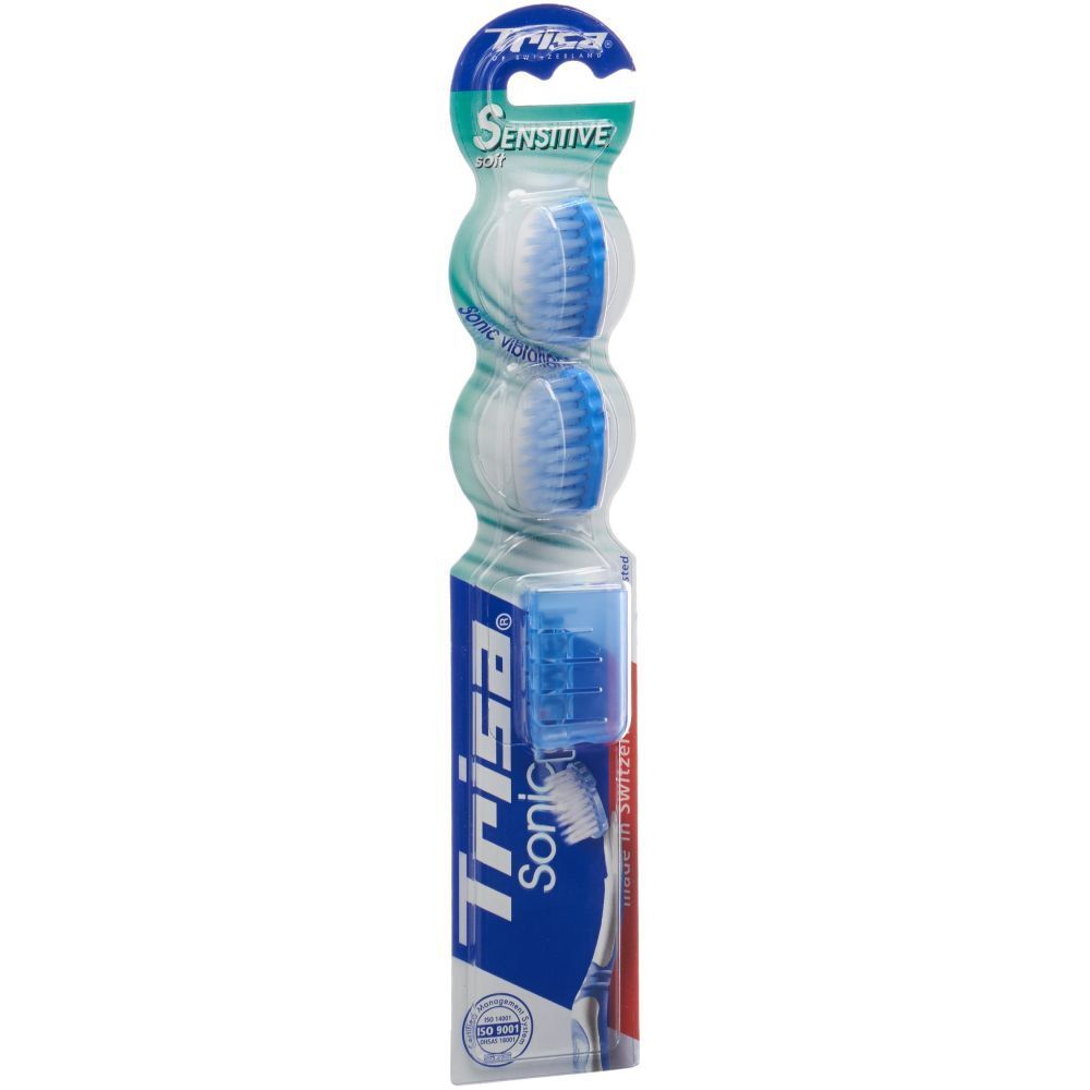 Trisa Sonicpower brosse à dents sonique set de recharge souple