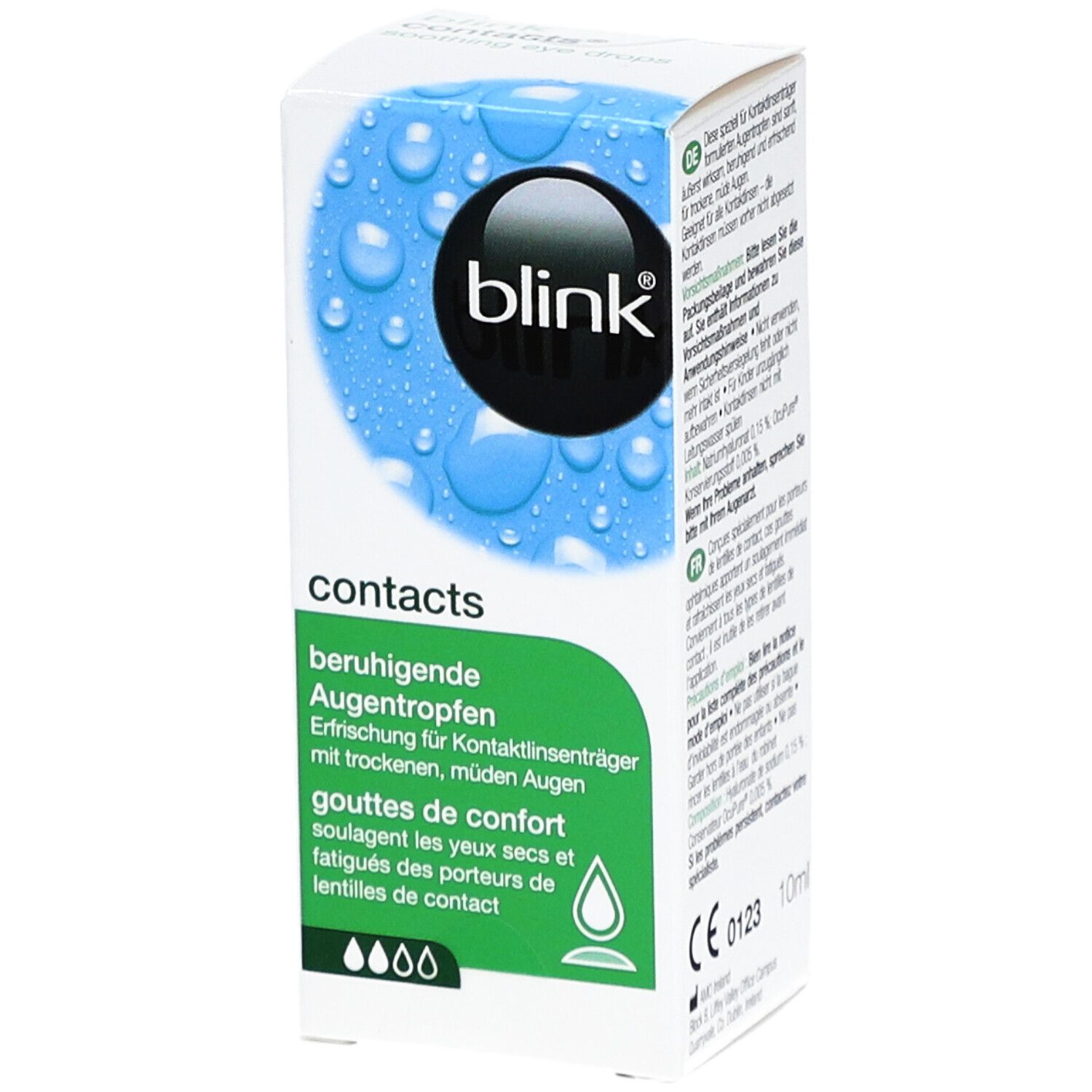 Blink Contacts Gouttes de confort
