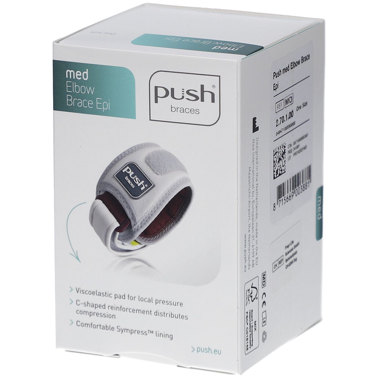 Push med Ellenbogenbandage Epi