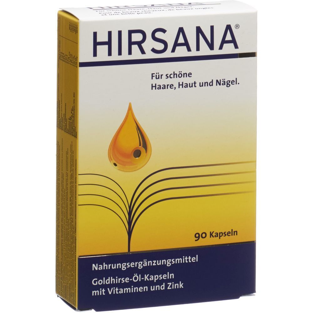 Hirsana Capsules d'huile de millet doré