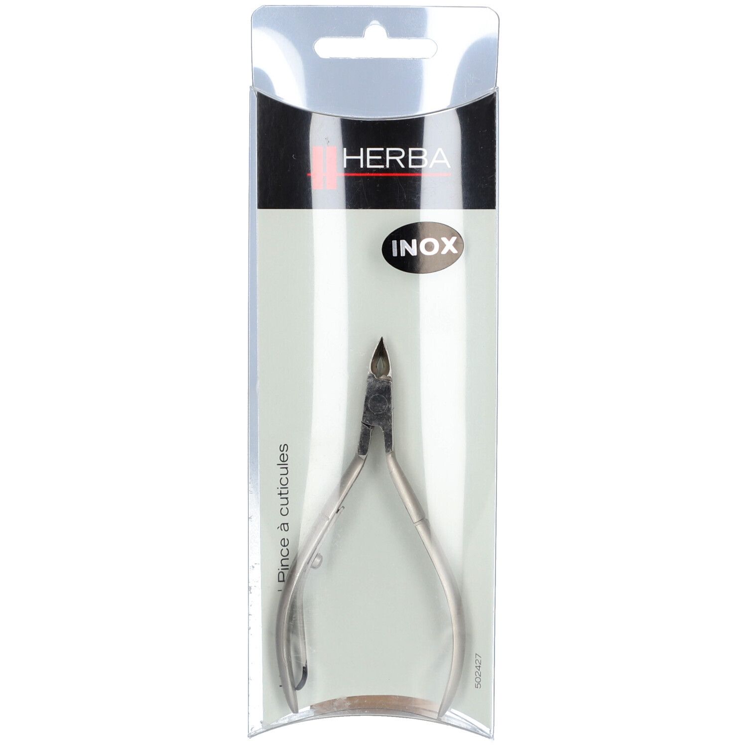 Herba Pince à cuticules, Inox 10cm