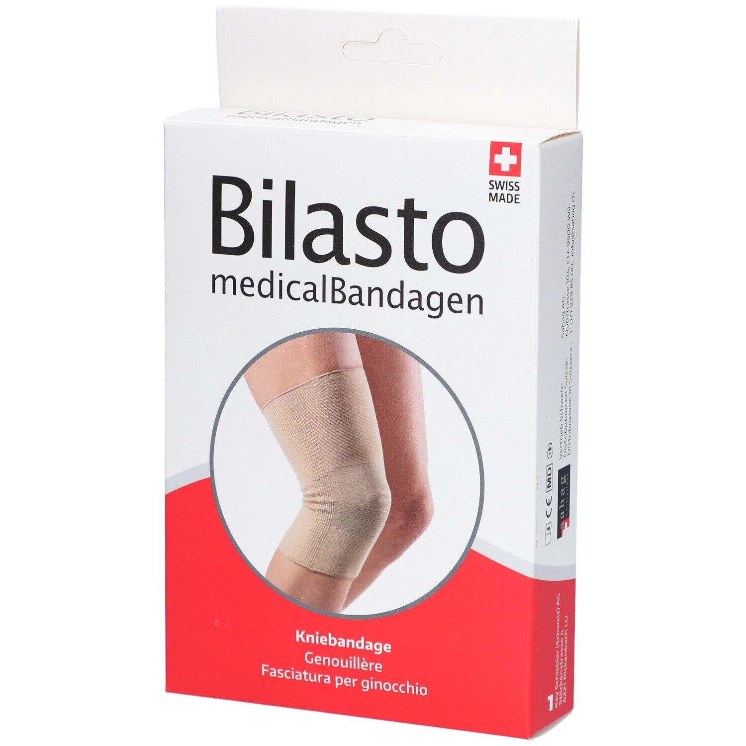 Bilasto Kniebandage XL beige
