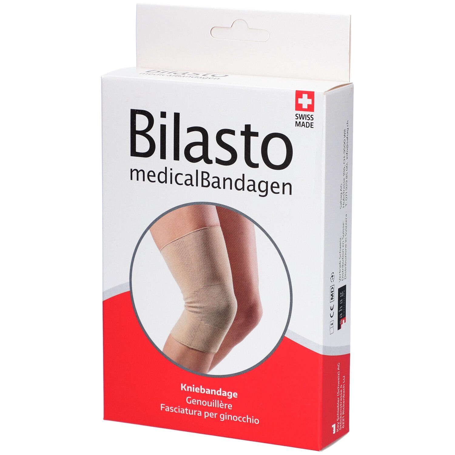 Bilasto Kniebandage XXL beige