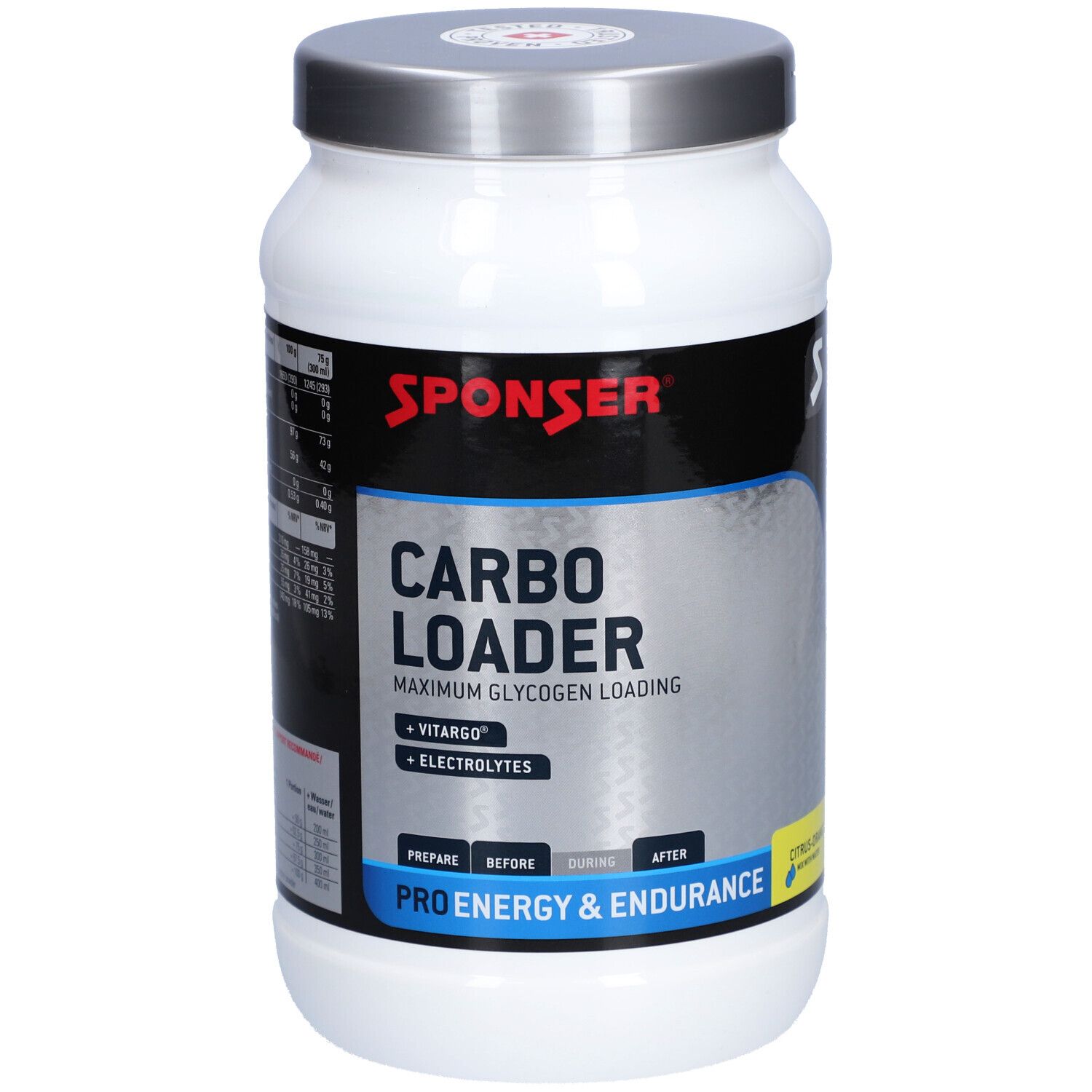 Sponser Carbo Loader Citrus-Orange