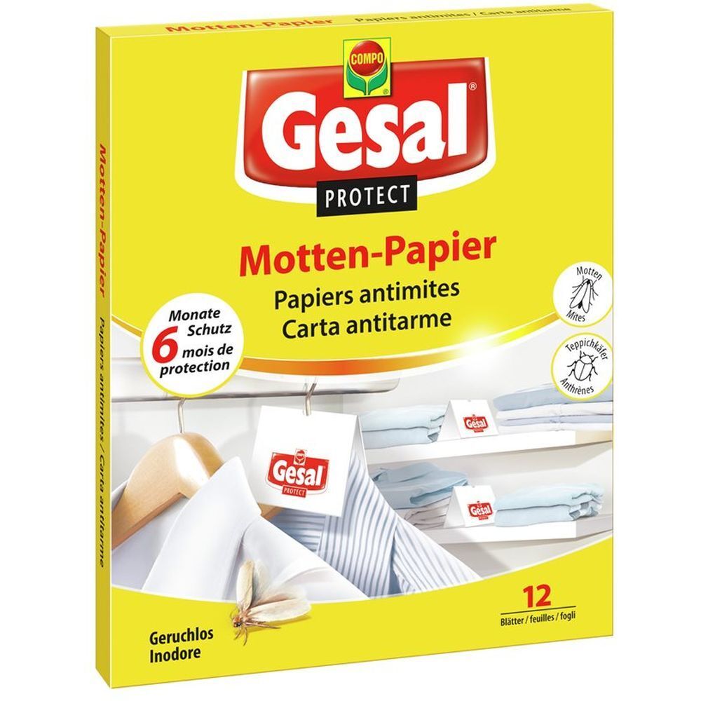 Gesal Protect Papier anti-mites