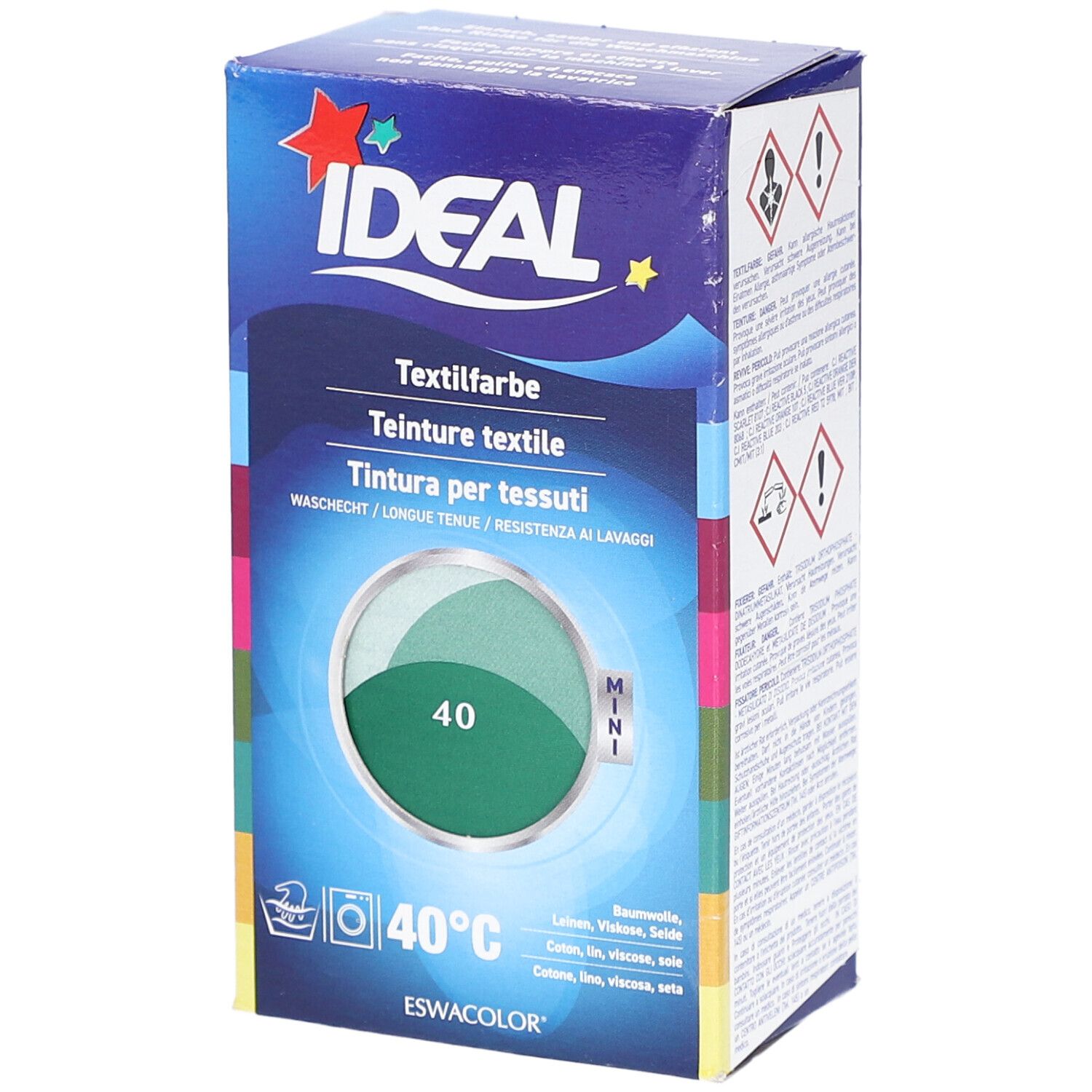 Ideal Mini Baumwolle Color No40 mittel grün 1 St