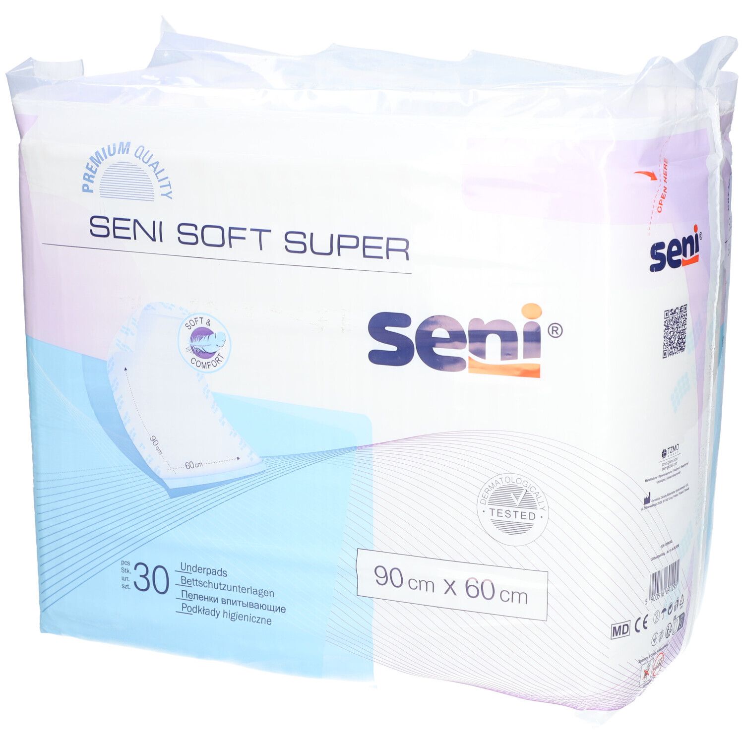 Seni® Soft Super Alèses 90 cm x 60 cm