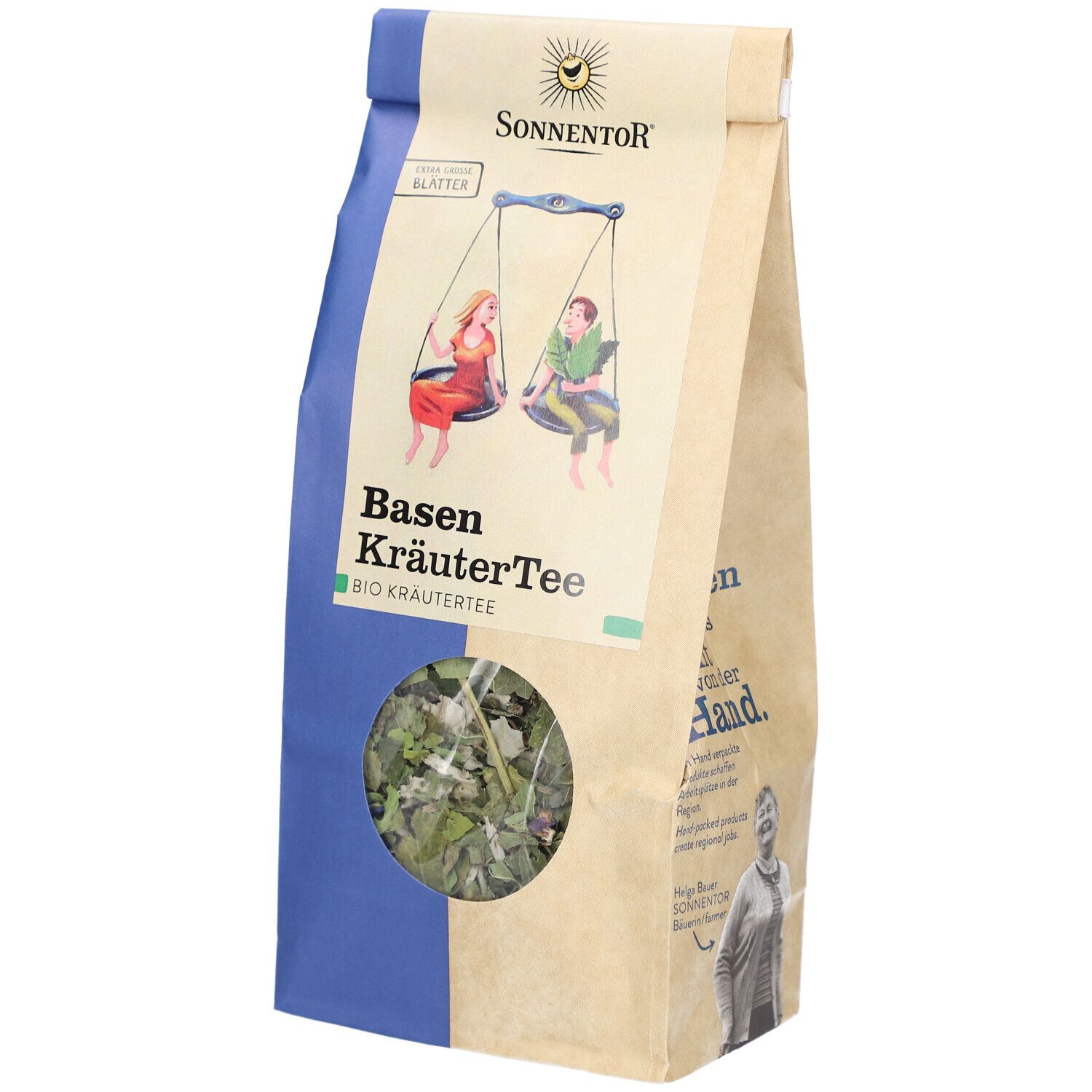 Sonnentor Basischer Bio-Kräutertee - Kräutermischung mit Malve und Lemongrass