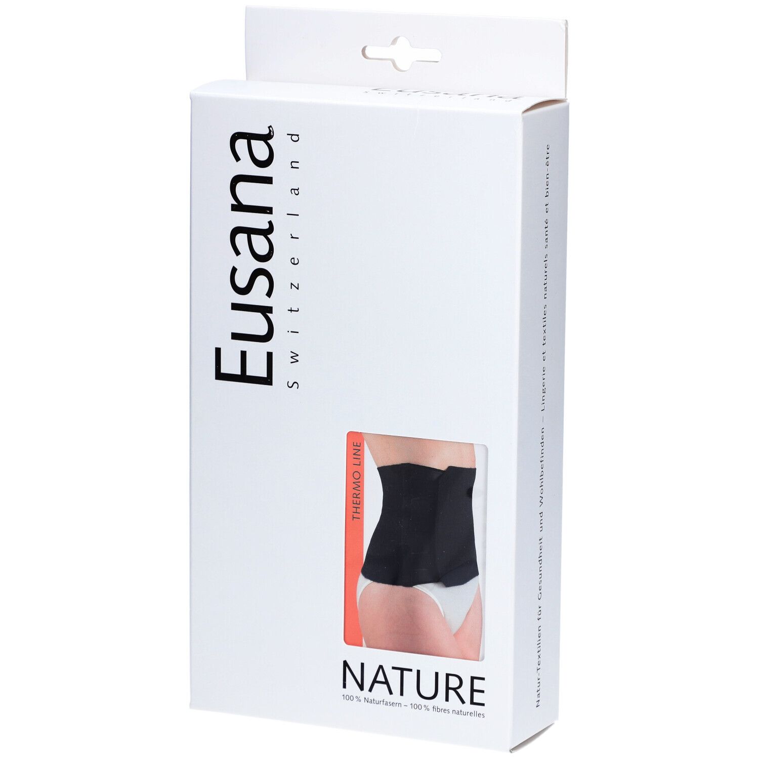 Eusana Chauffe-reins fermeture velcro S noir