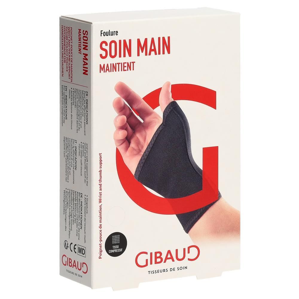 Gibaud Handgelenk-Daumenbandage Gr3 18-19cm 1 St Bandage(s)