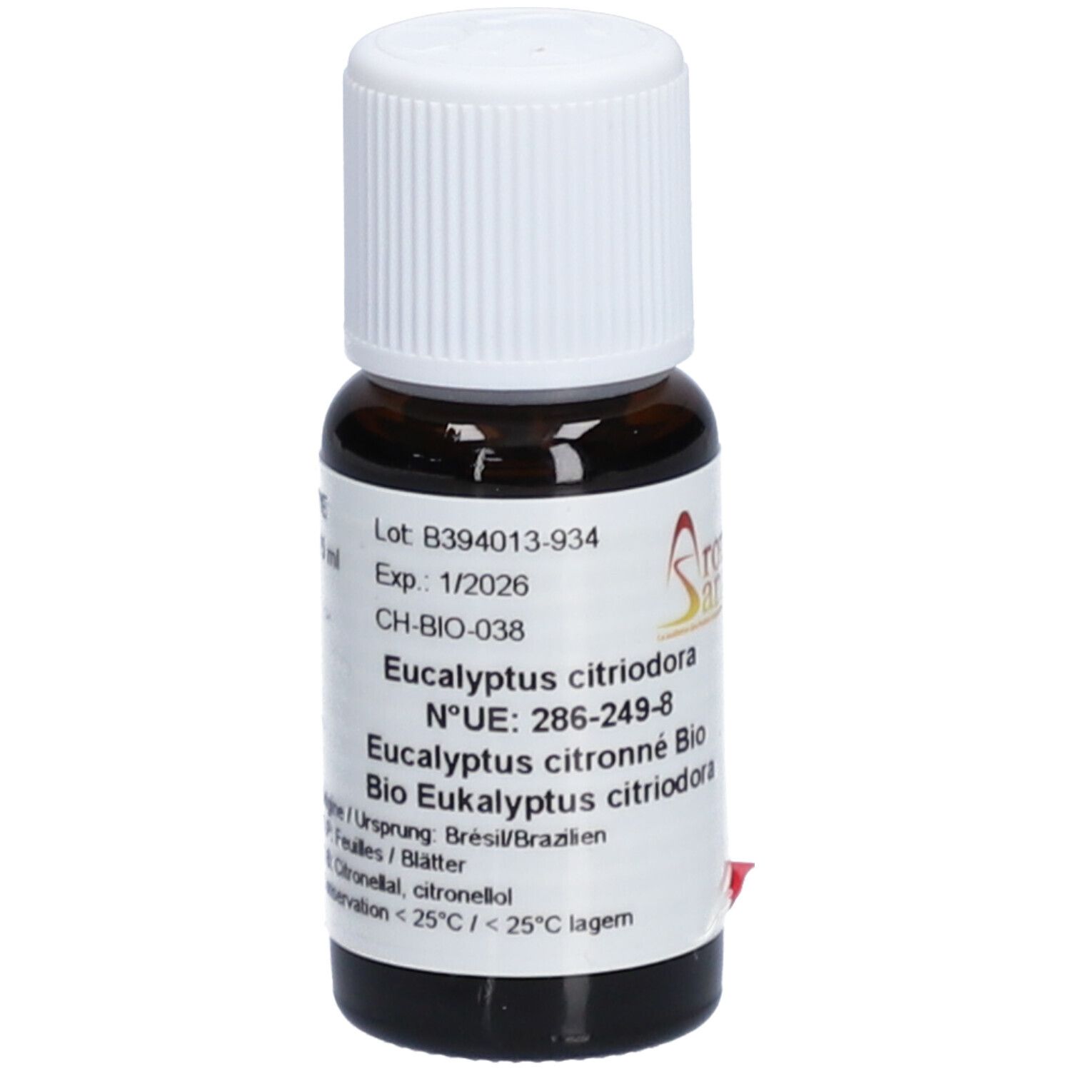Aromasan Eukalyptus citri Äth/Öl Schacht Bio 15 ml Ätherisches Öl