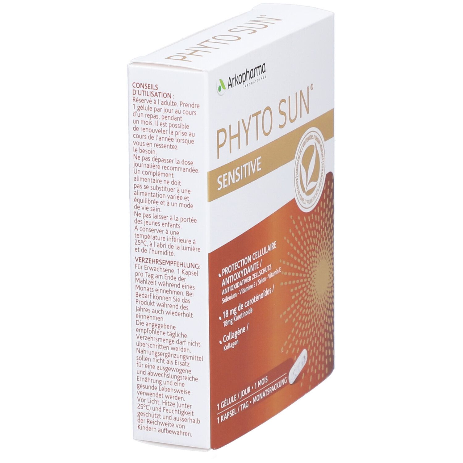 Phyto SUN Sensitiv Kaps 30 Stk St Kapseln