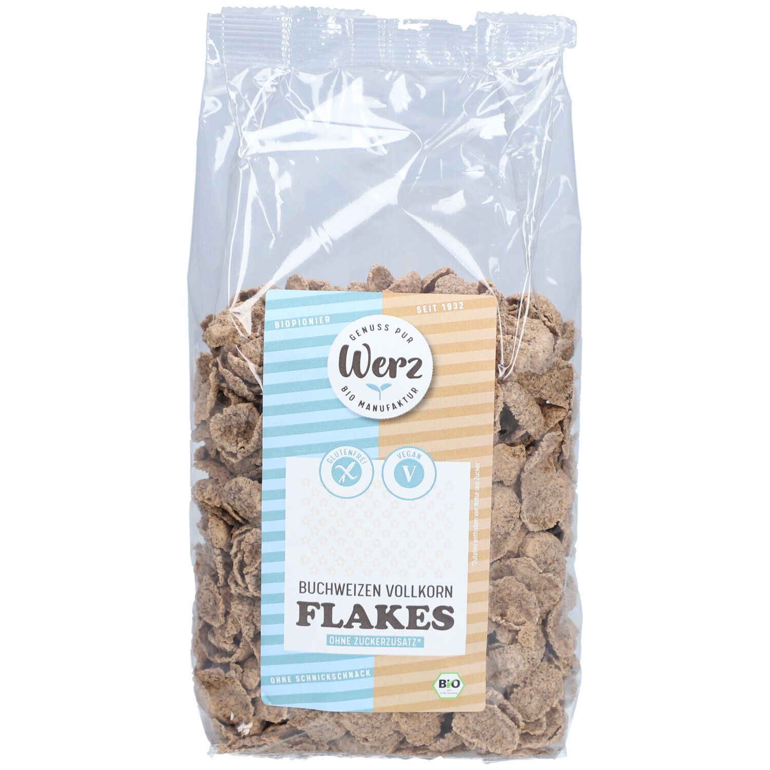 WERZ Bio Buchweizenflocken, glutenfrei