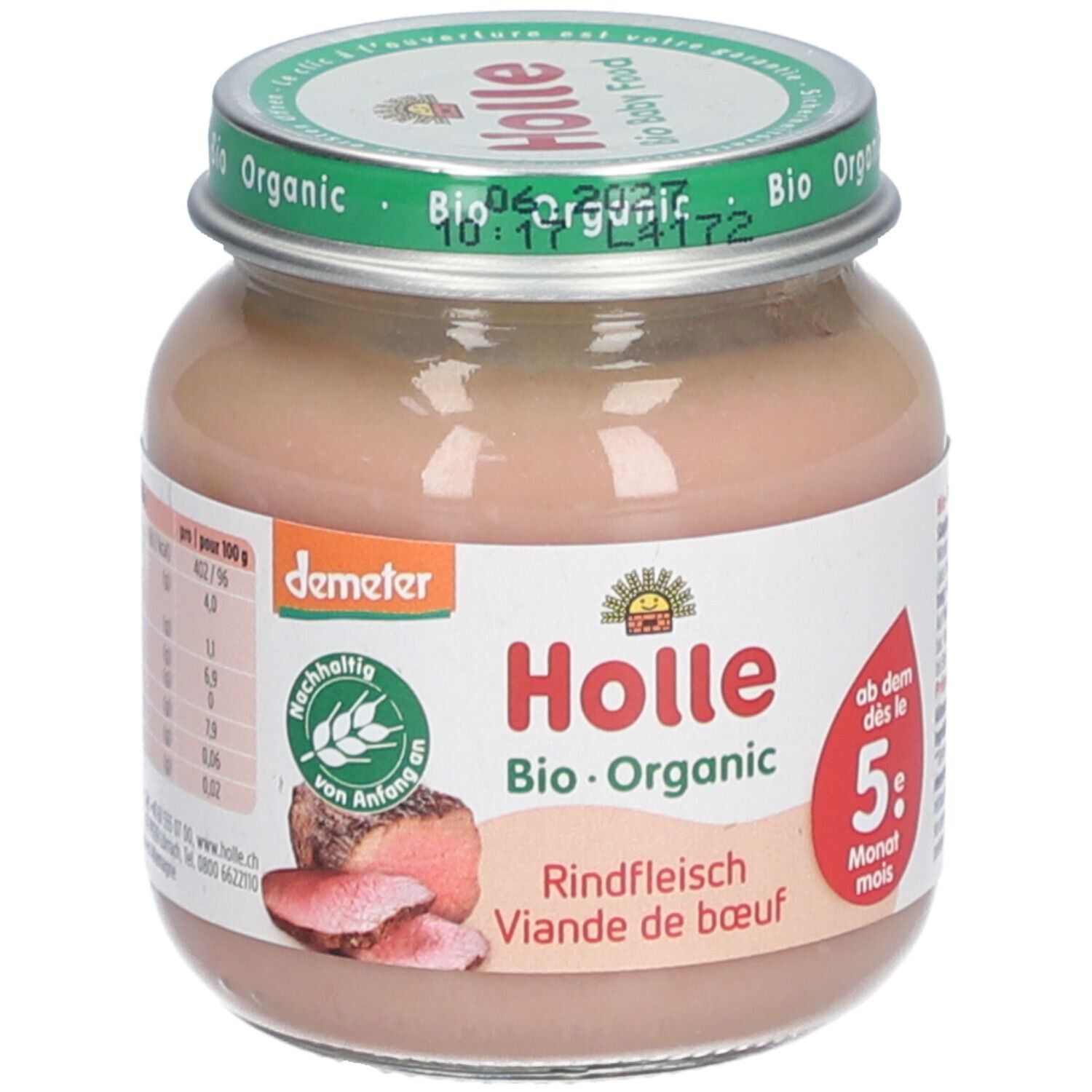 Holle Bio Rindfleisch, ab dem 5. Monat