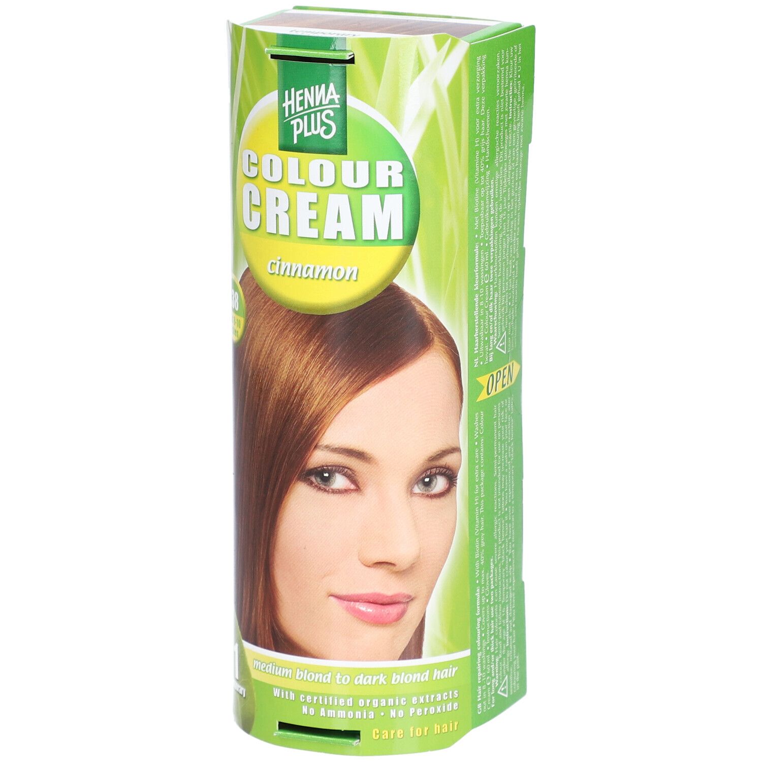 Henna Plus Colour Cream 7.38 cannelle
