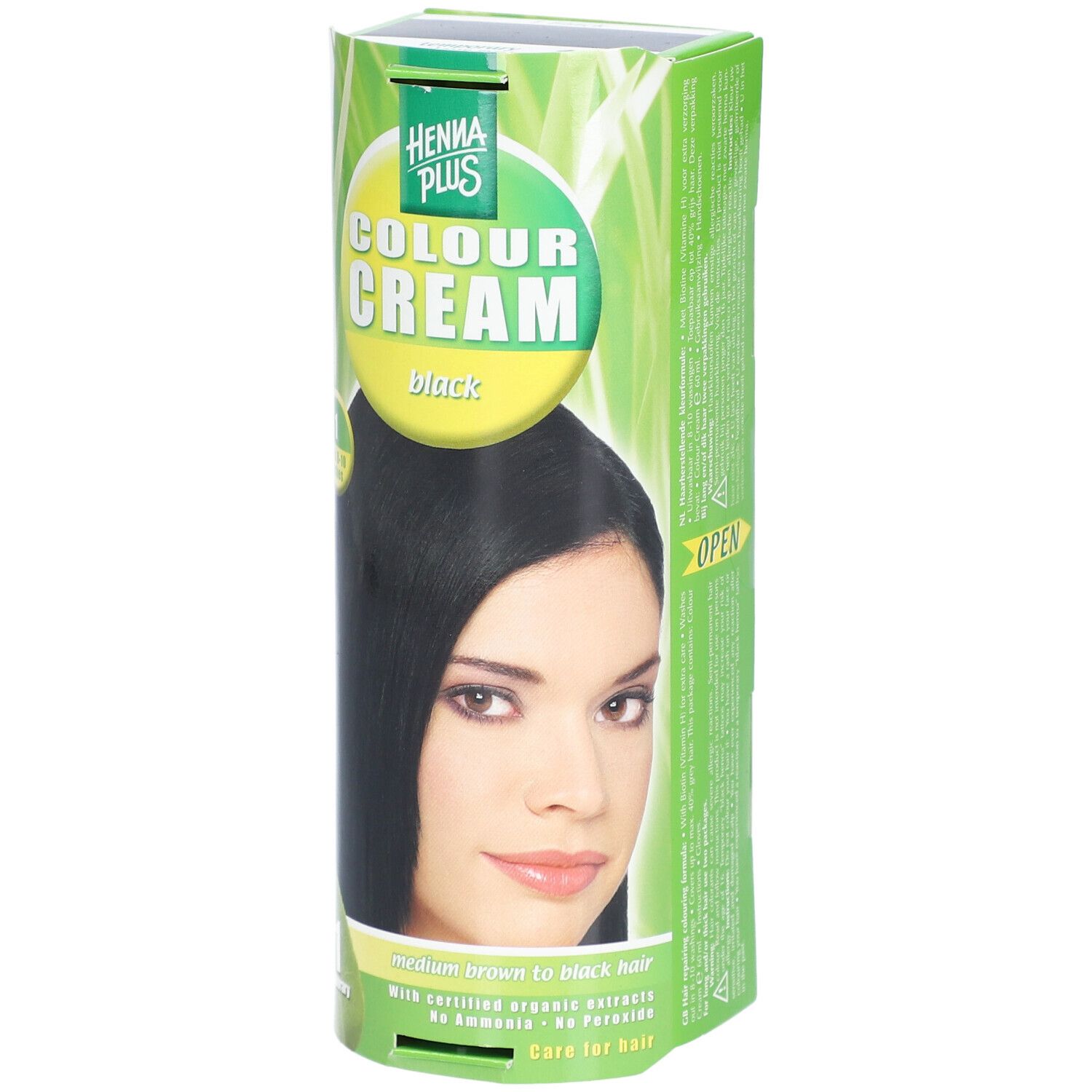 Henna Plus Colour Cream 1 noir