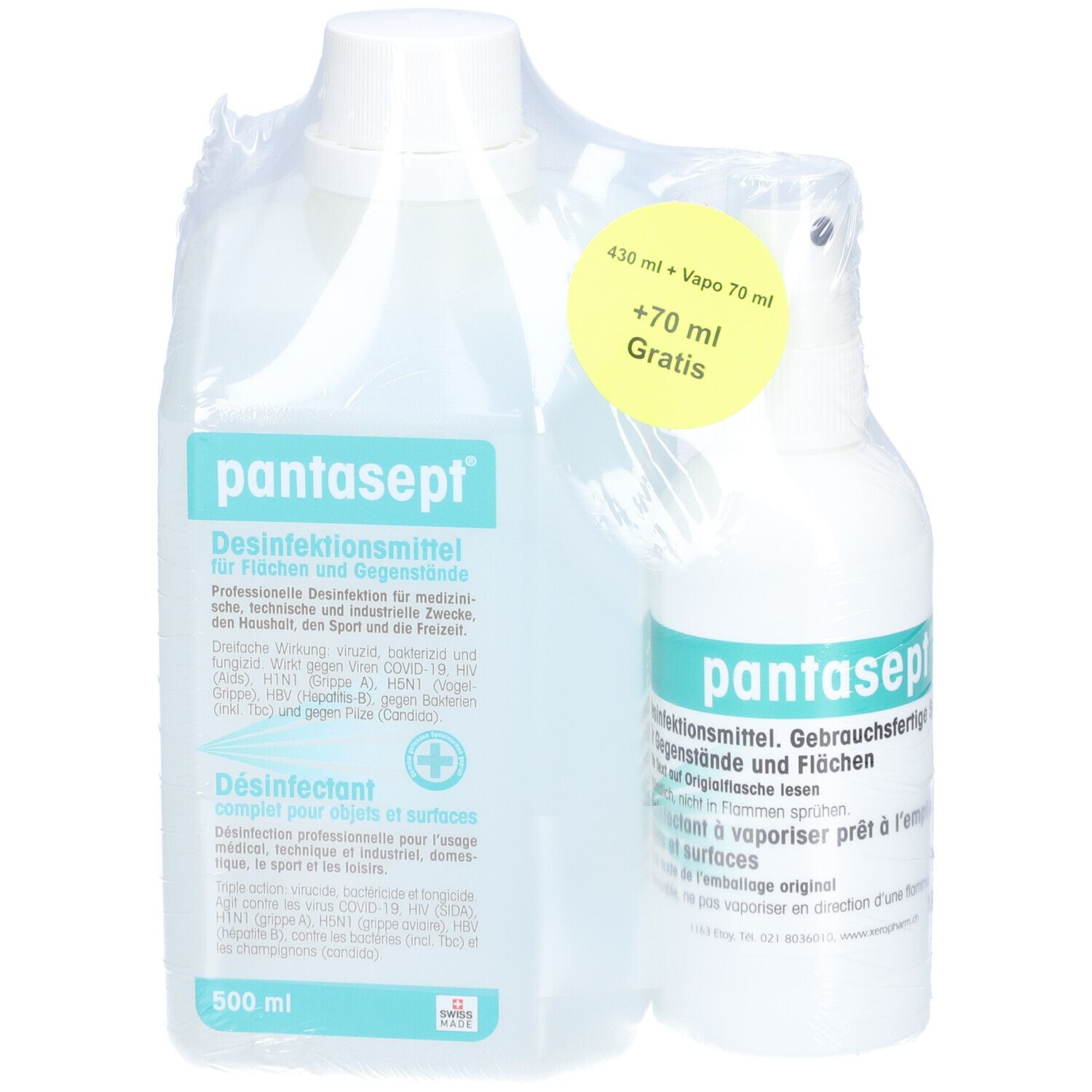 Pantasept Solution désinfectante Set