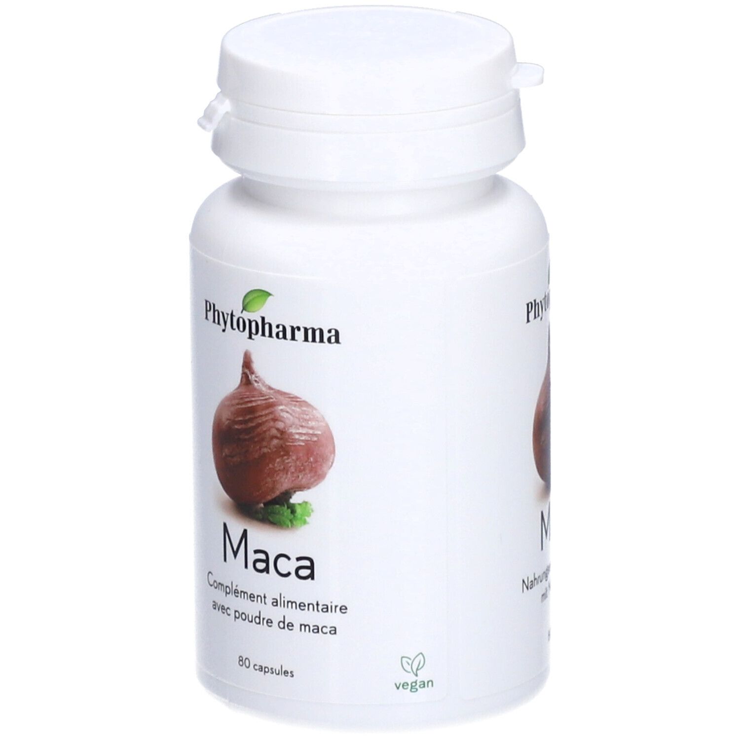 Phytopharma Maca Kaps 409 mg pflanzlich 80 Stk St Kapseln