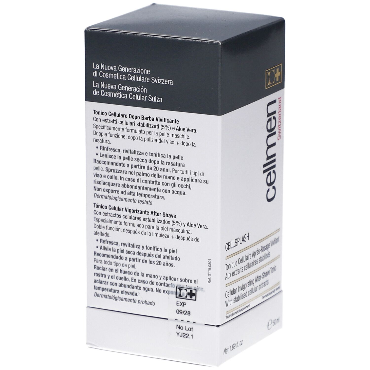 Cellcosmet Cellmen Cellsplash