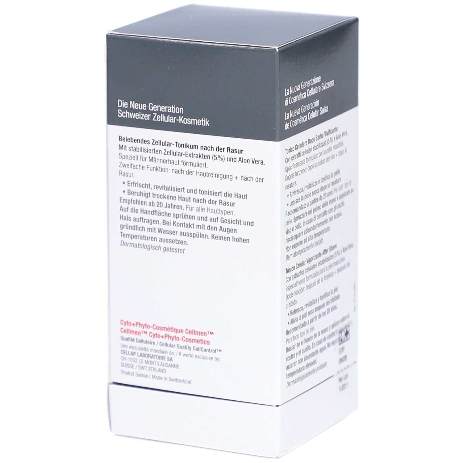 Cellcosmet Cellmen Cellsplash