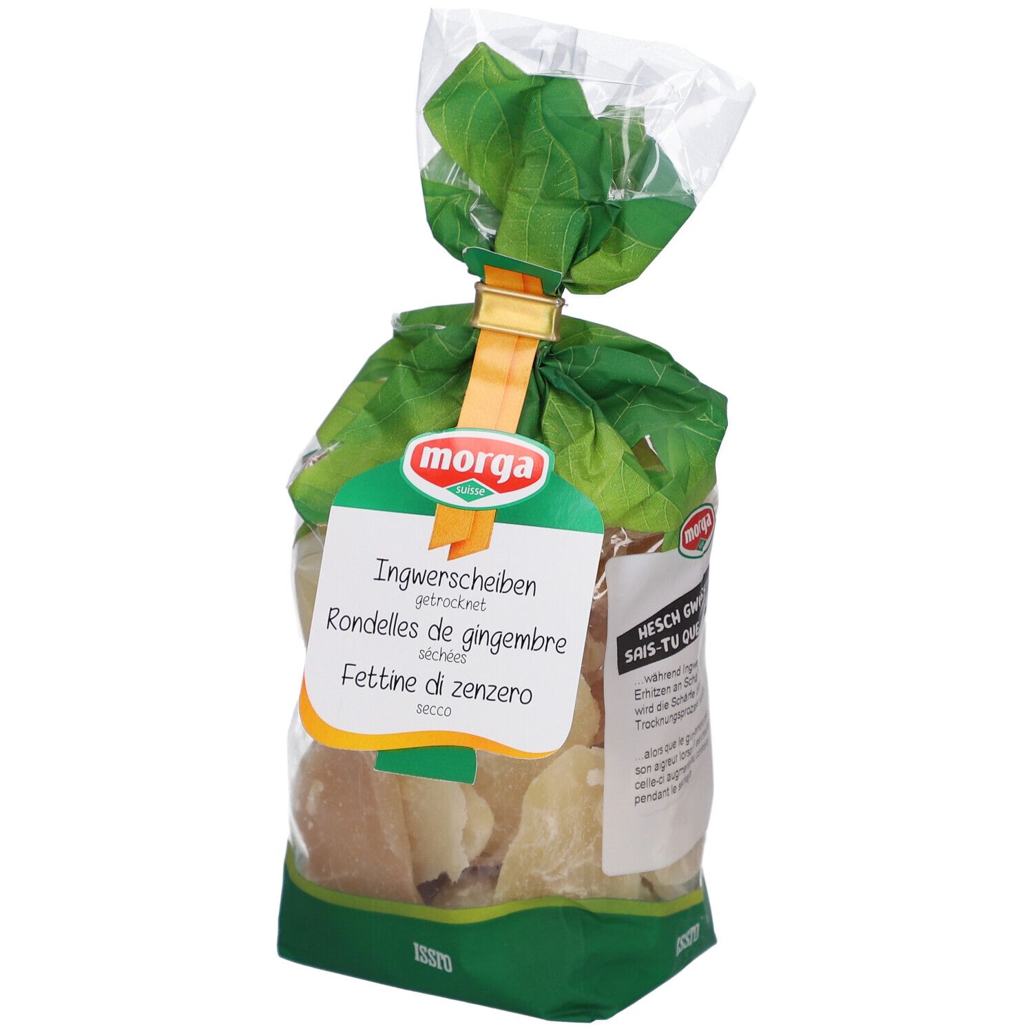 Issro Ingwerscheiben low sugar Btl 200 g Futter