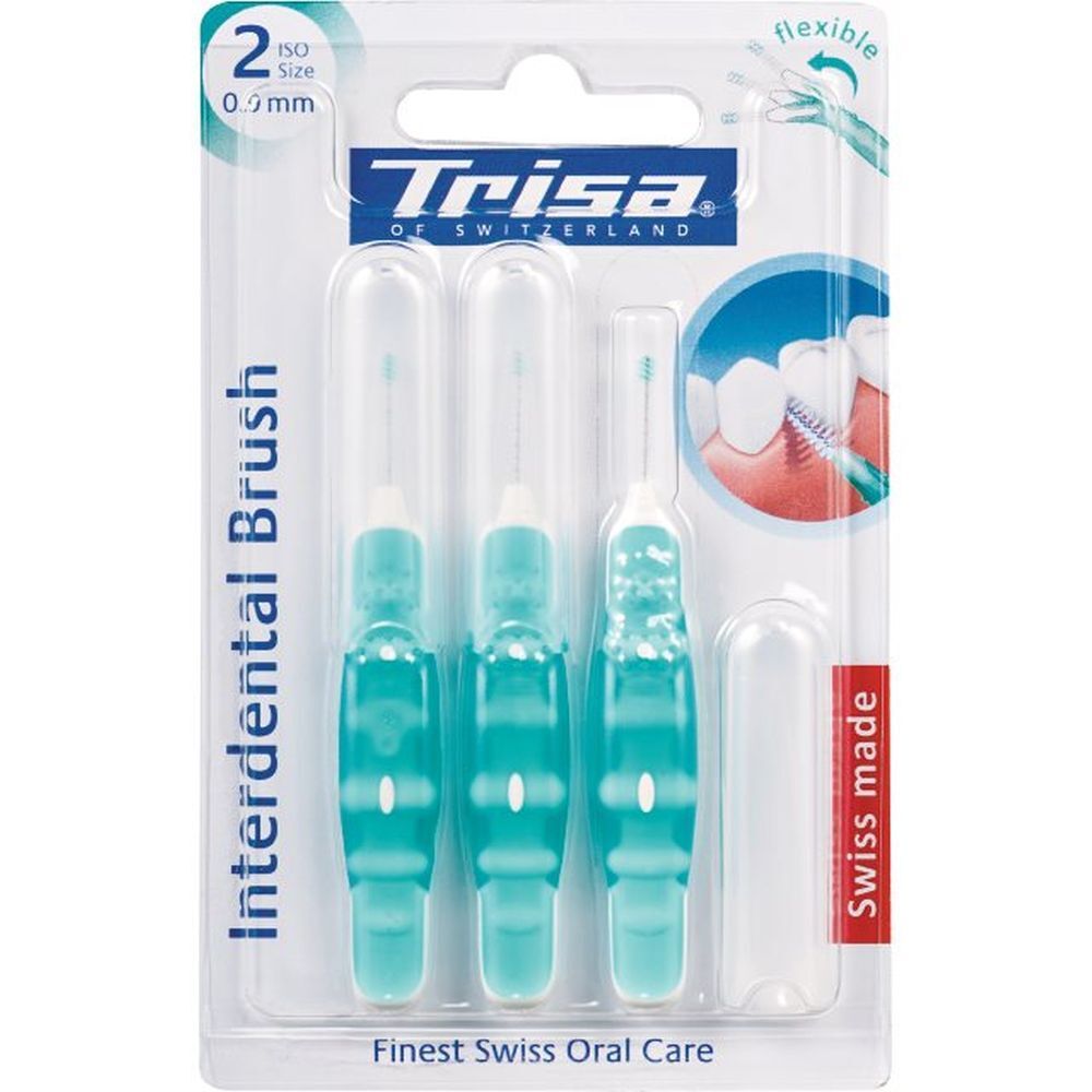 Trisa Brossettes interdentaires Taille 2 0,9 mm