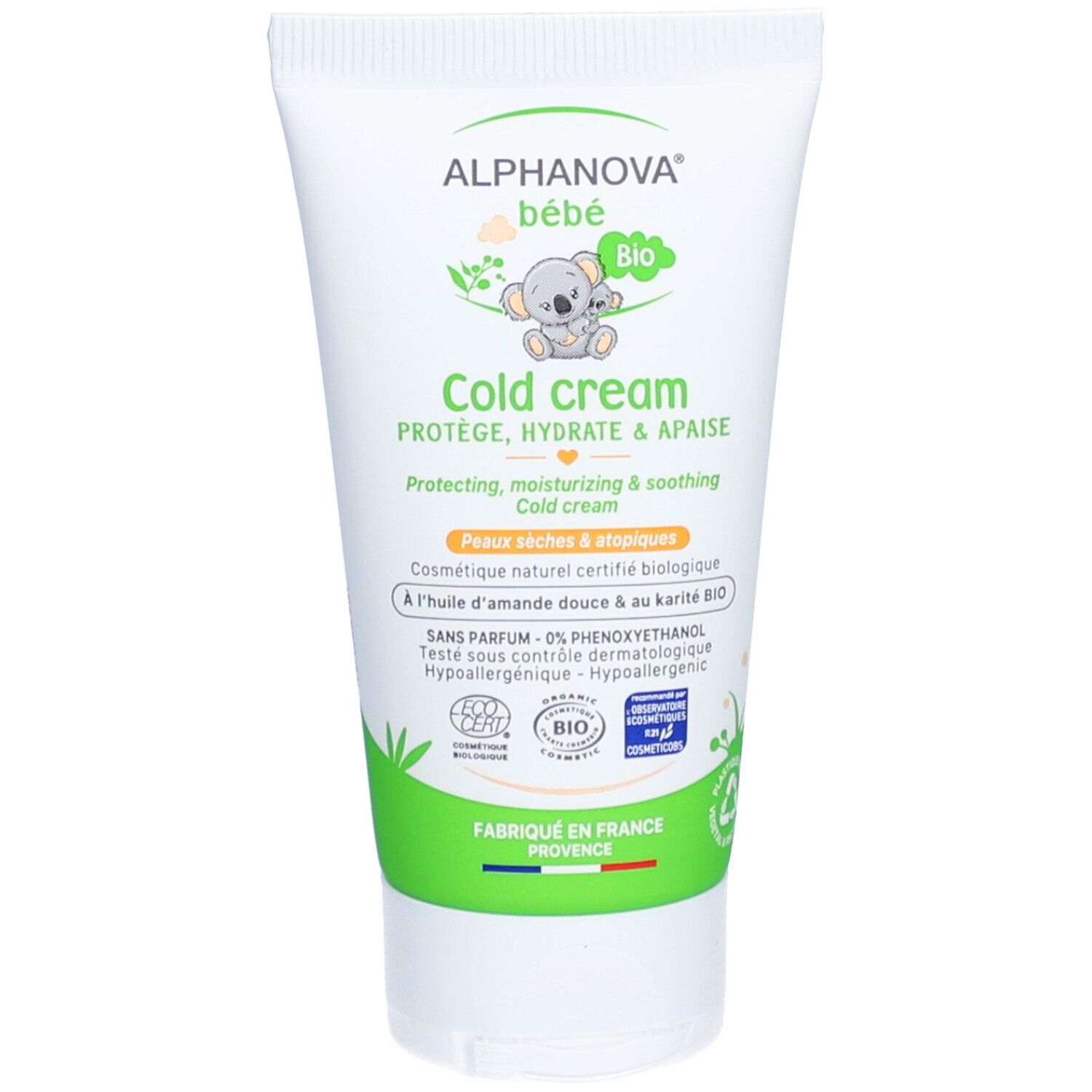 ALPHANOVA® bébé Cold Cream bio