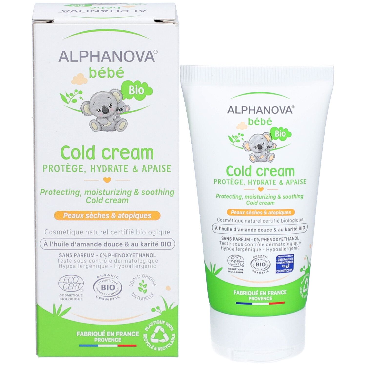 ALPHANOVA® bébé Cold Cream bio