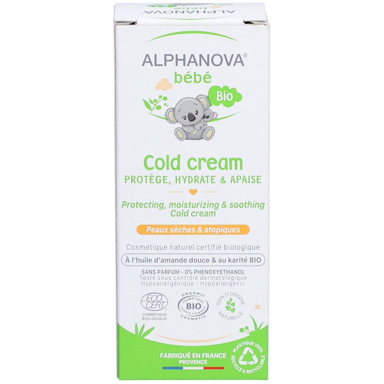 ALPHANOVA® bébé Cold Cream bio