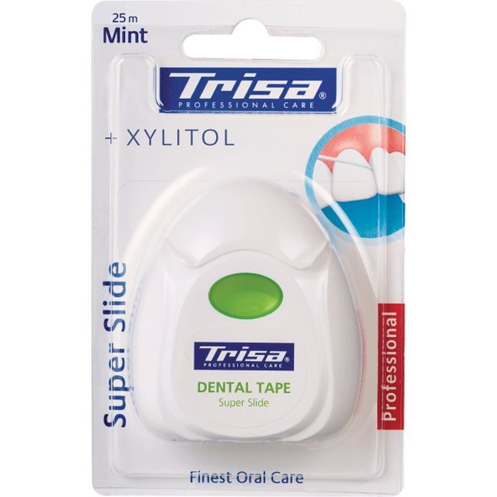 Trisa fil dentaire Super slide saveur menthe