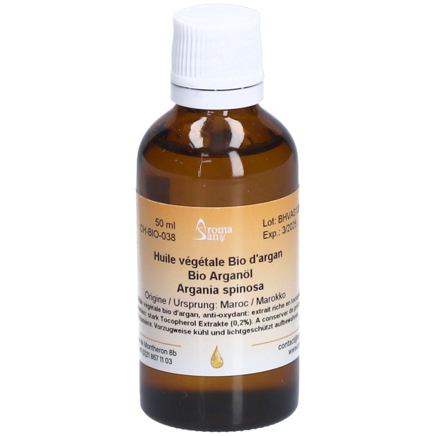 Aromasan Arganöl Bio 50 ml Ätherisches Öl