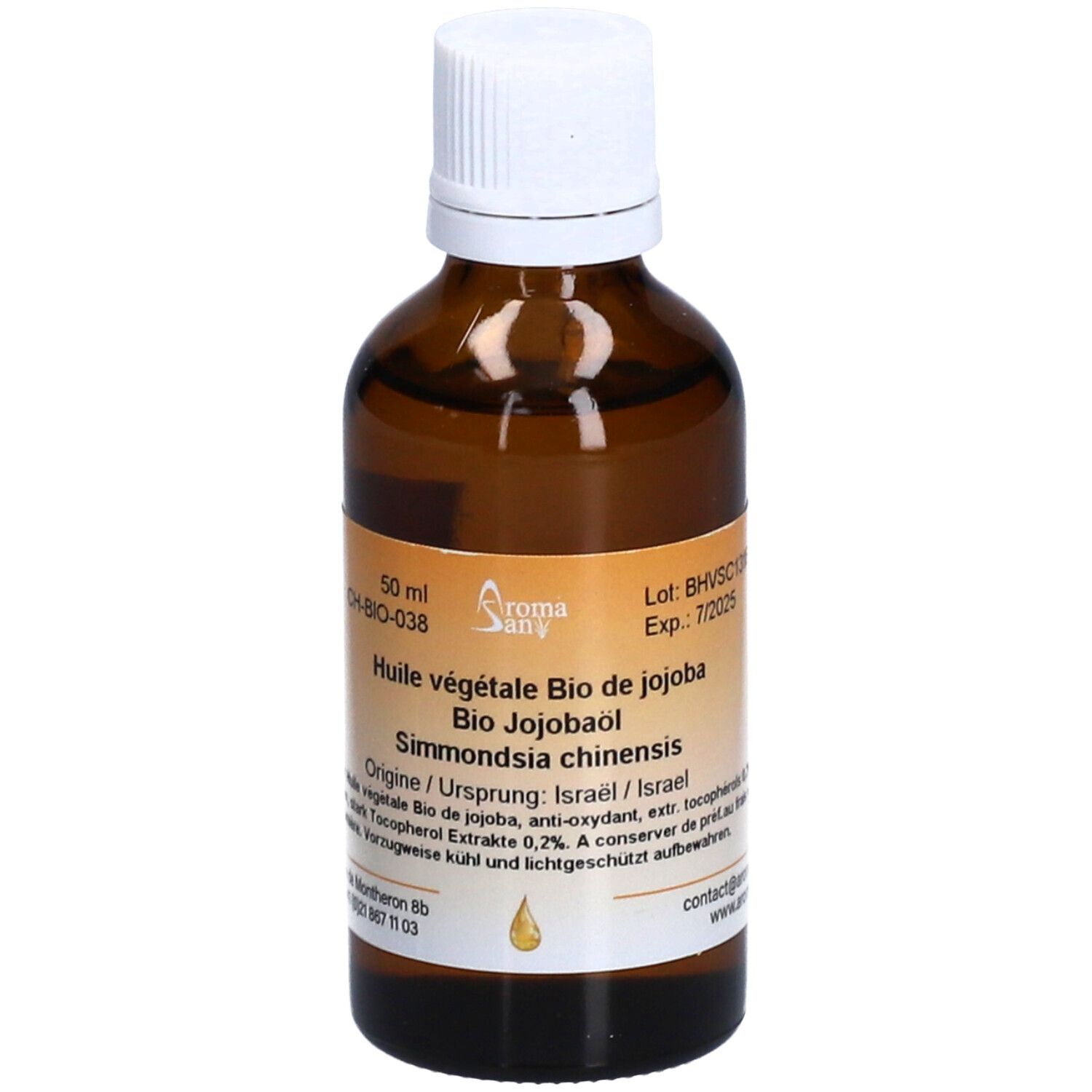 Aromasan Jojobaöl Bio 50 ml Ätherisches Öl