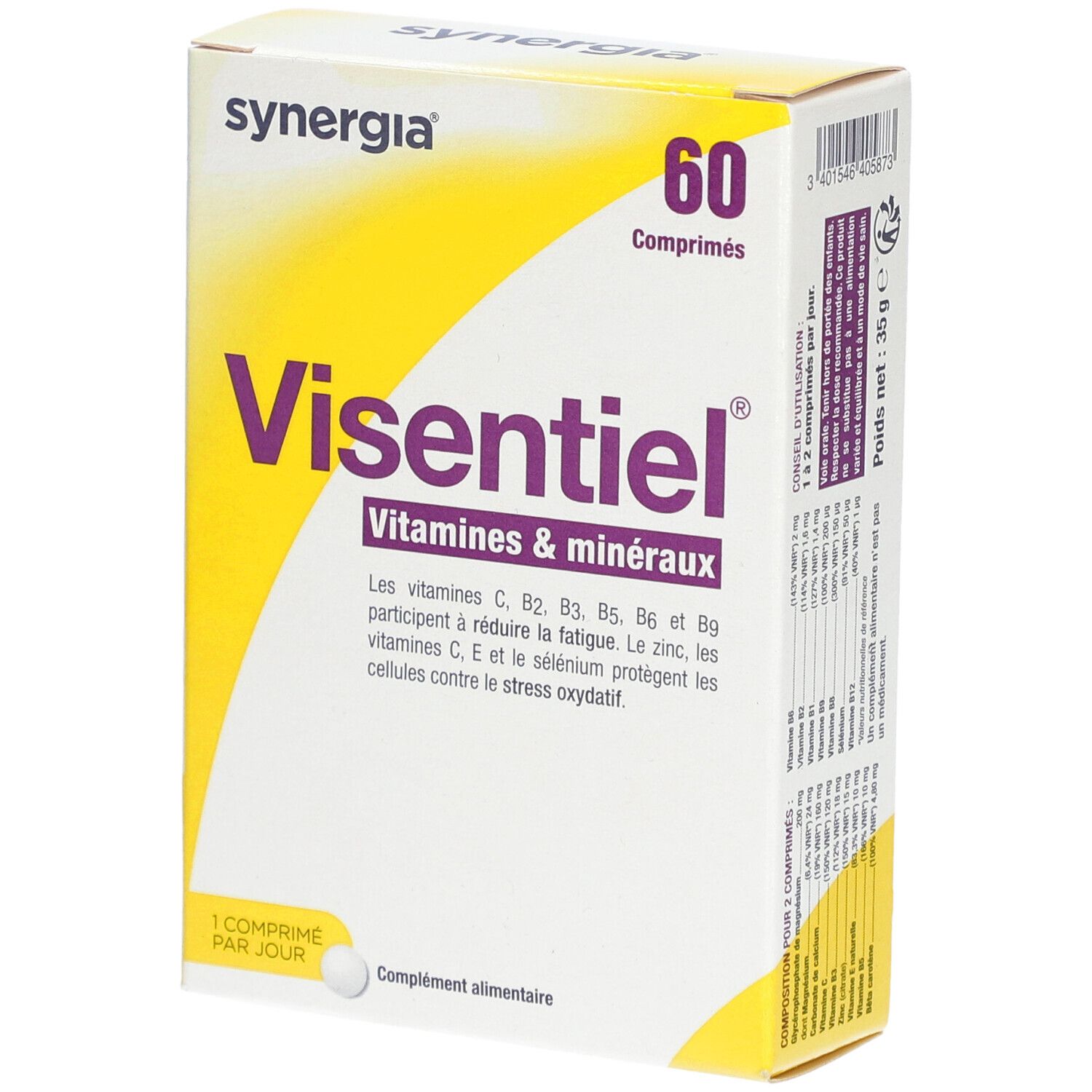 Synergia® Visentiel® Vitamines & Minéraux