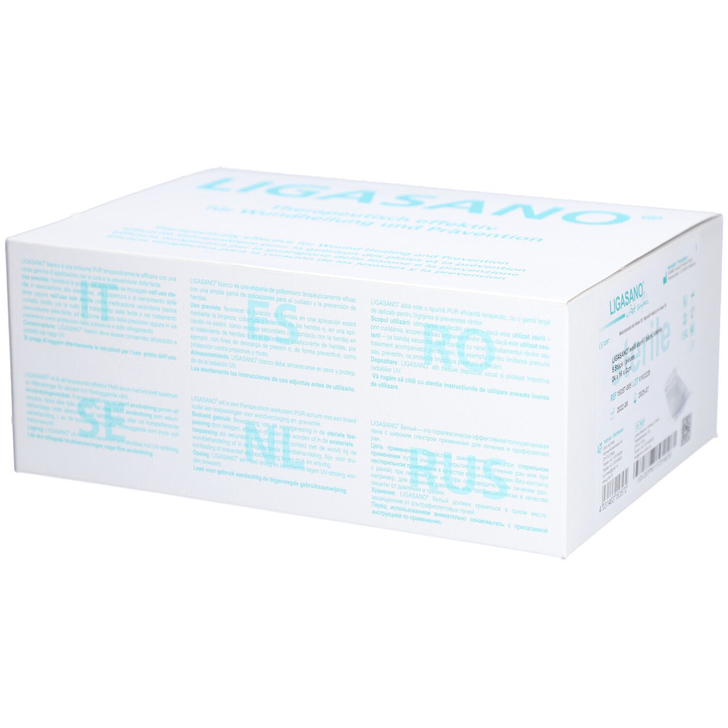 Ligasano® Schaumstoffkompresse rein therapeutisch 24 x 16 x 2 cm