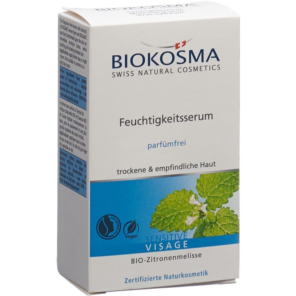 Biokosma Sensitive Visage Sérum Hydratant