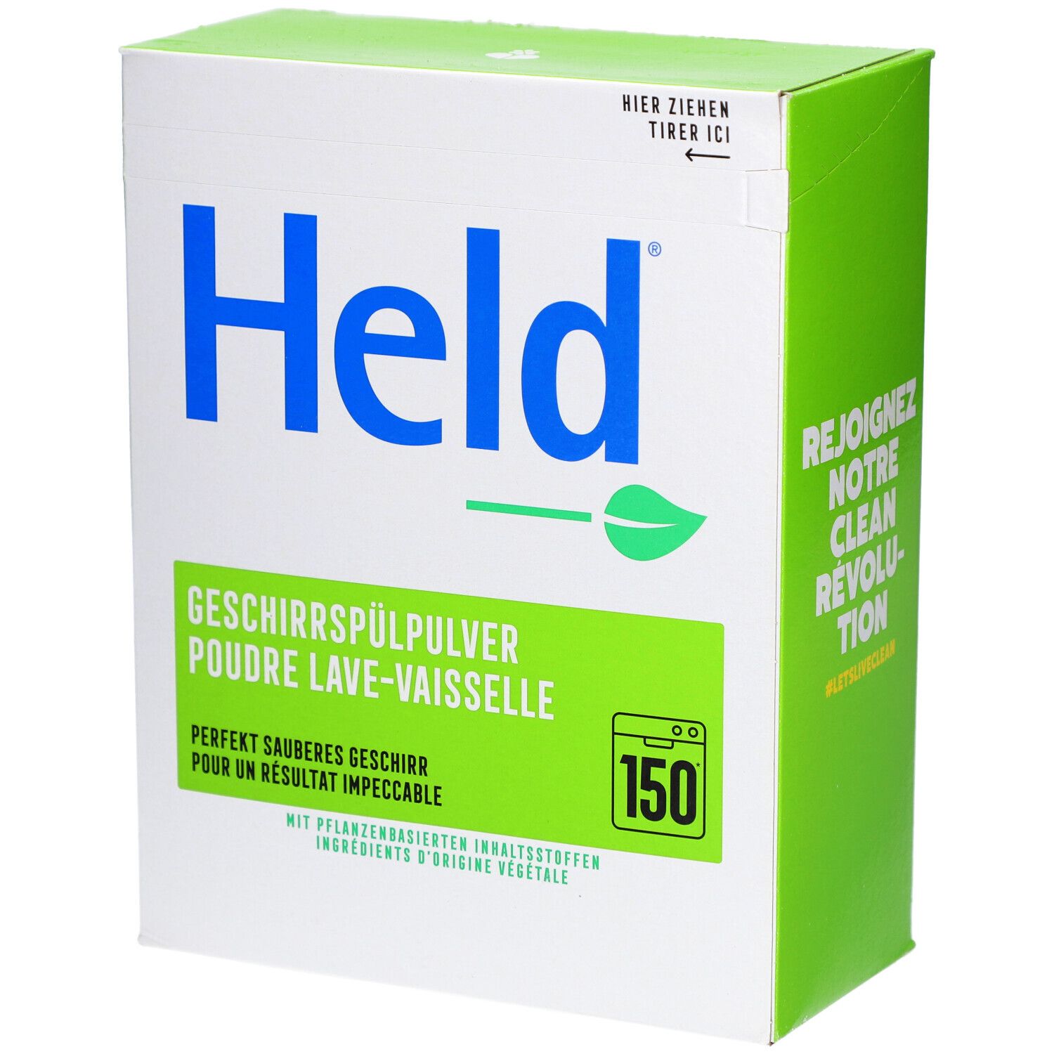 Held® Geschirrspülpulver 3 kg phosphat- und chlorfrei