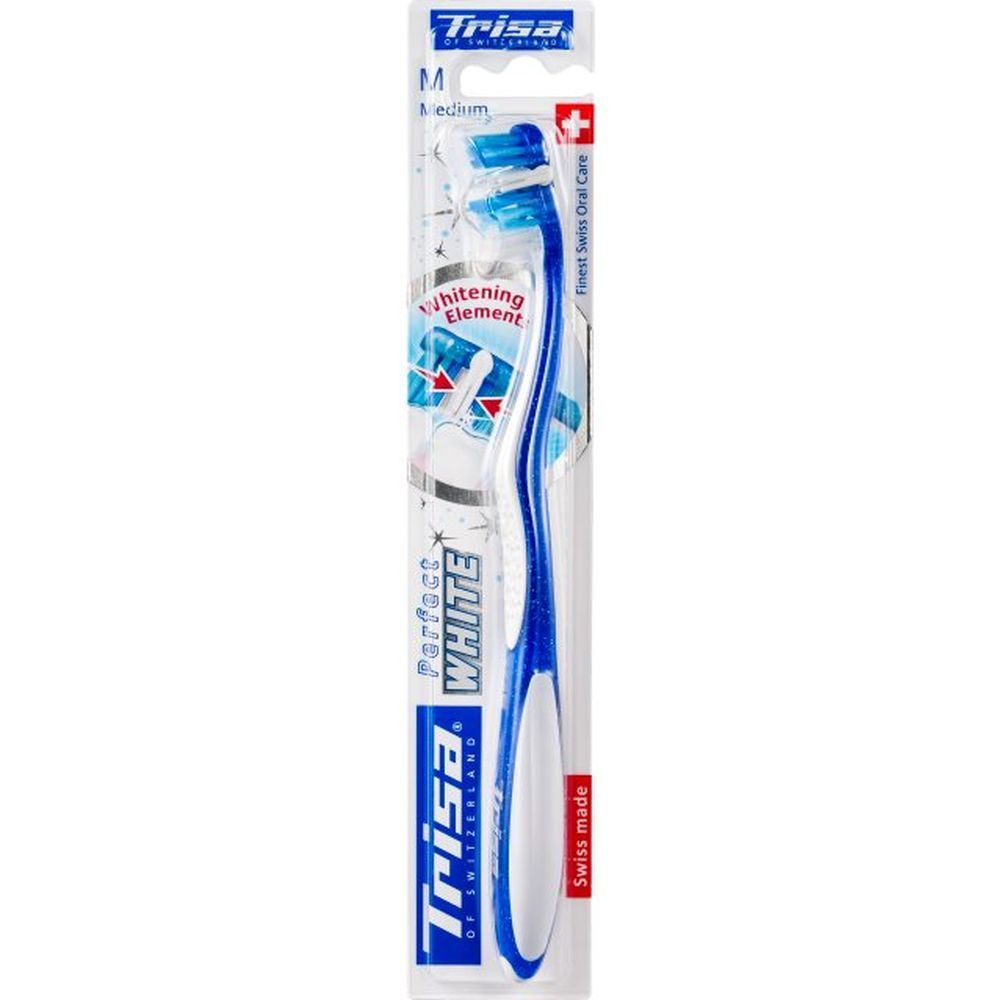 Trisa Brosse à dents médium Perfect white