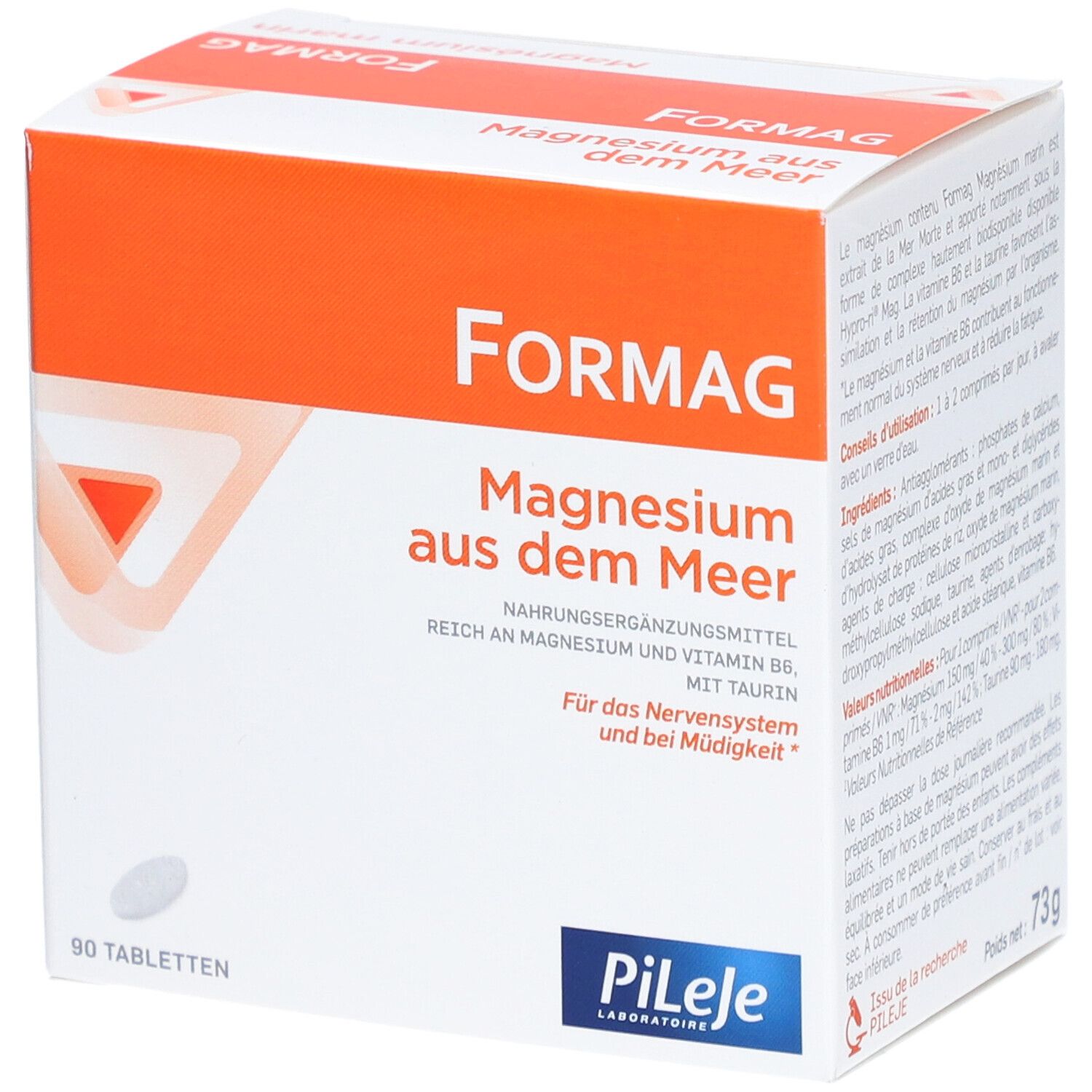 Formag Magnésium d'origine marine