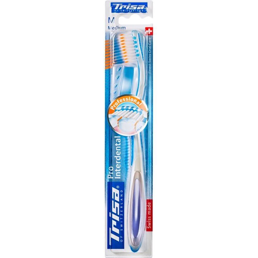 Trisa Brosse à dents médium Pro interdental