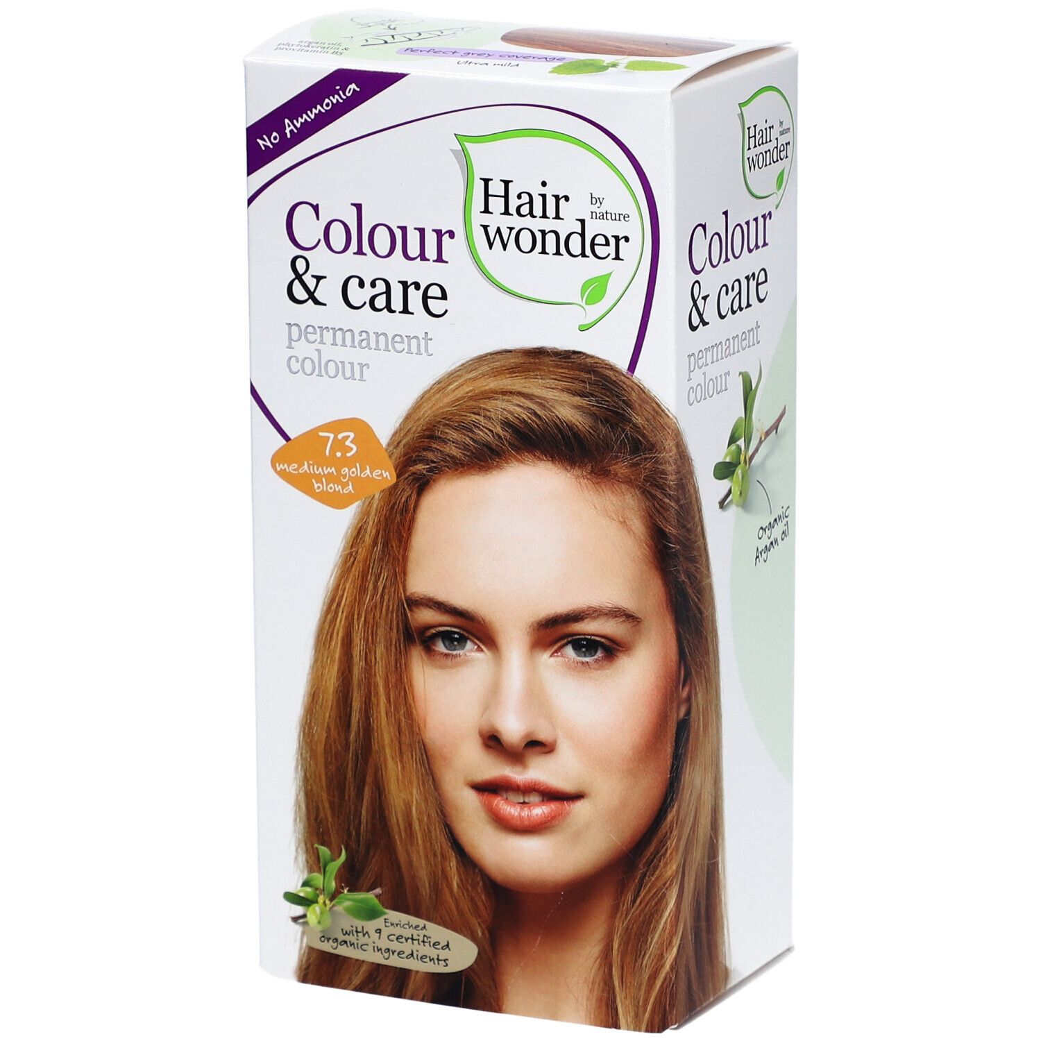 Henna Hairwonder Colour & Care 7.3 blond doré