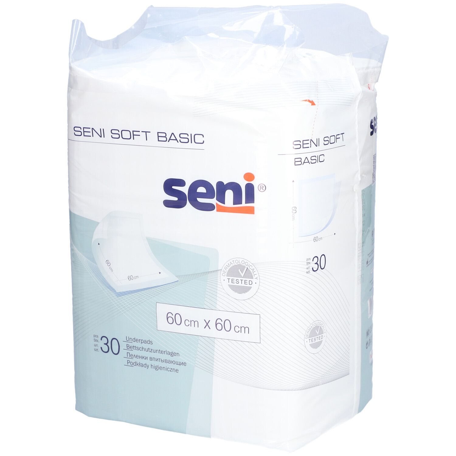 Seni Soft Basic Unterlage 60x60cm 30 Stk