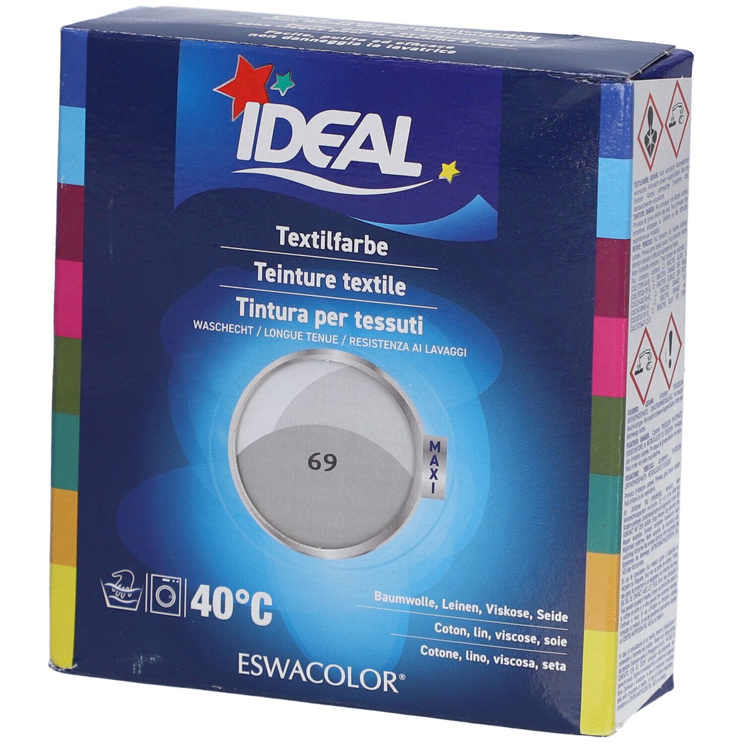 Ideal Maxi Baumwolle Color No69 hellgrau 1 St Tinktur