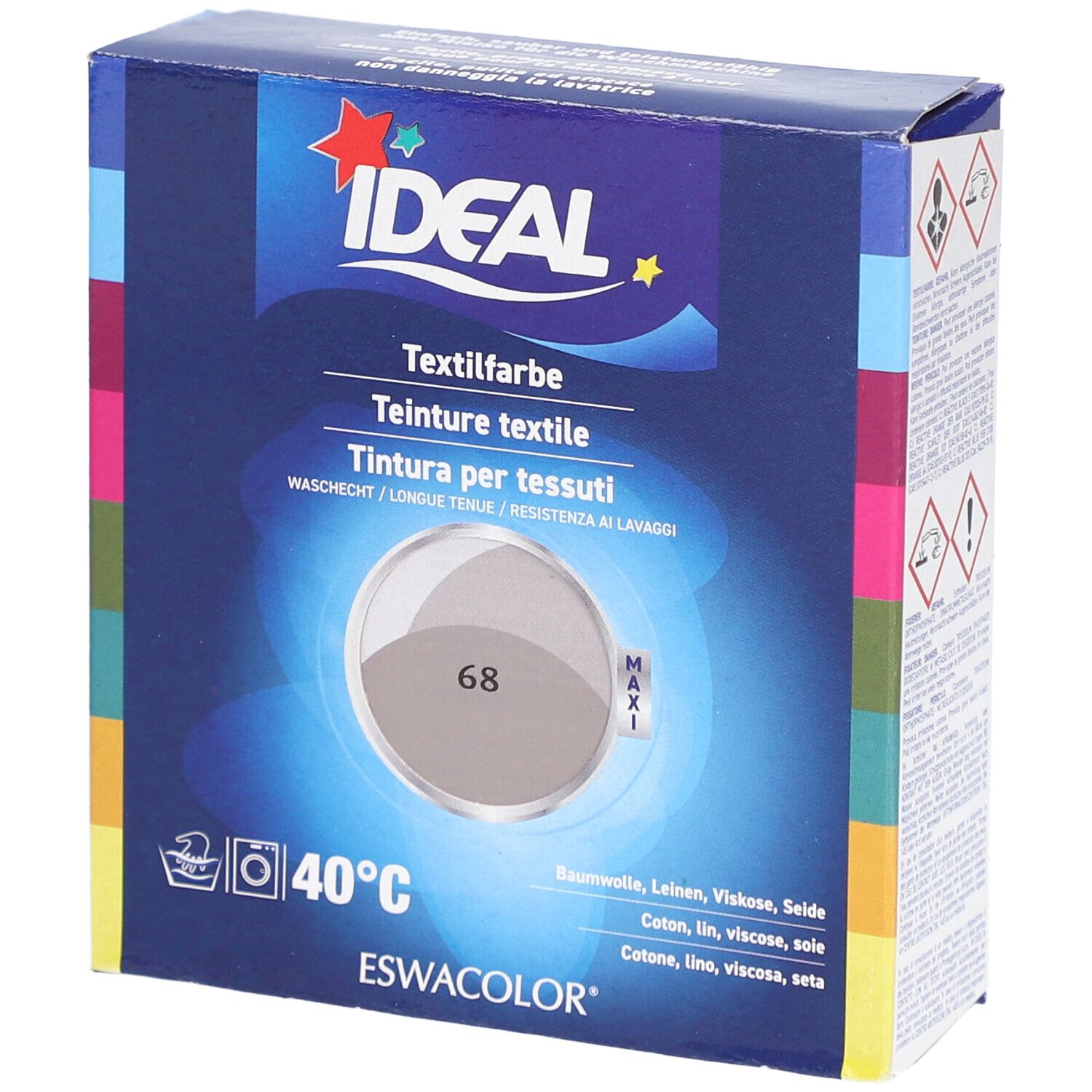 Ideal Maxi Baumwolle Color No68 taupe 1 St Tinktur