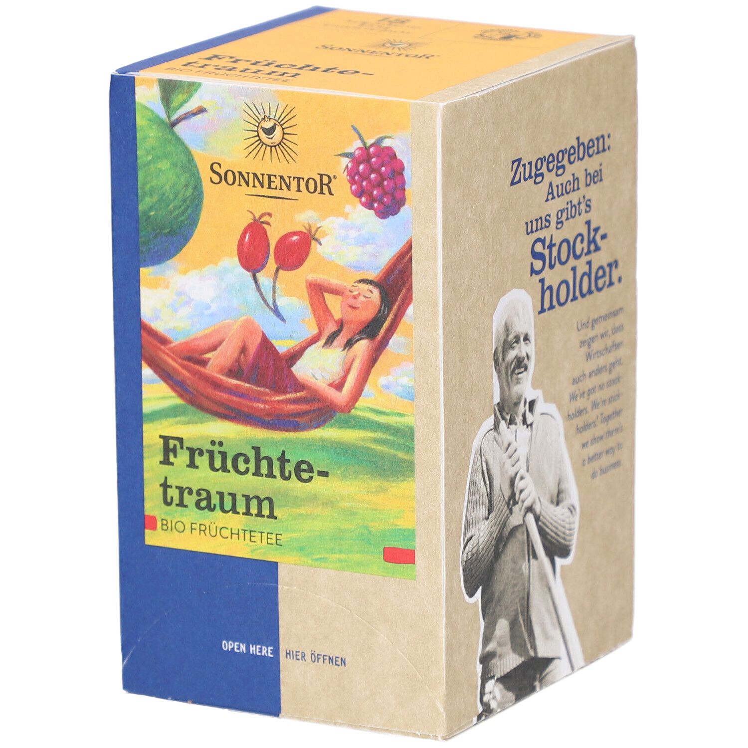 Sonnentor Bio-Früchtetraum - Früchtetee mit Vanille aromatisiert