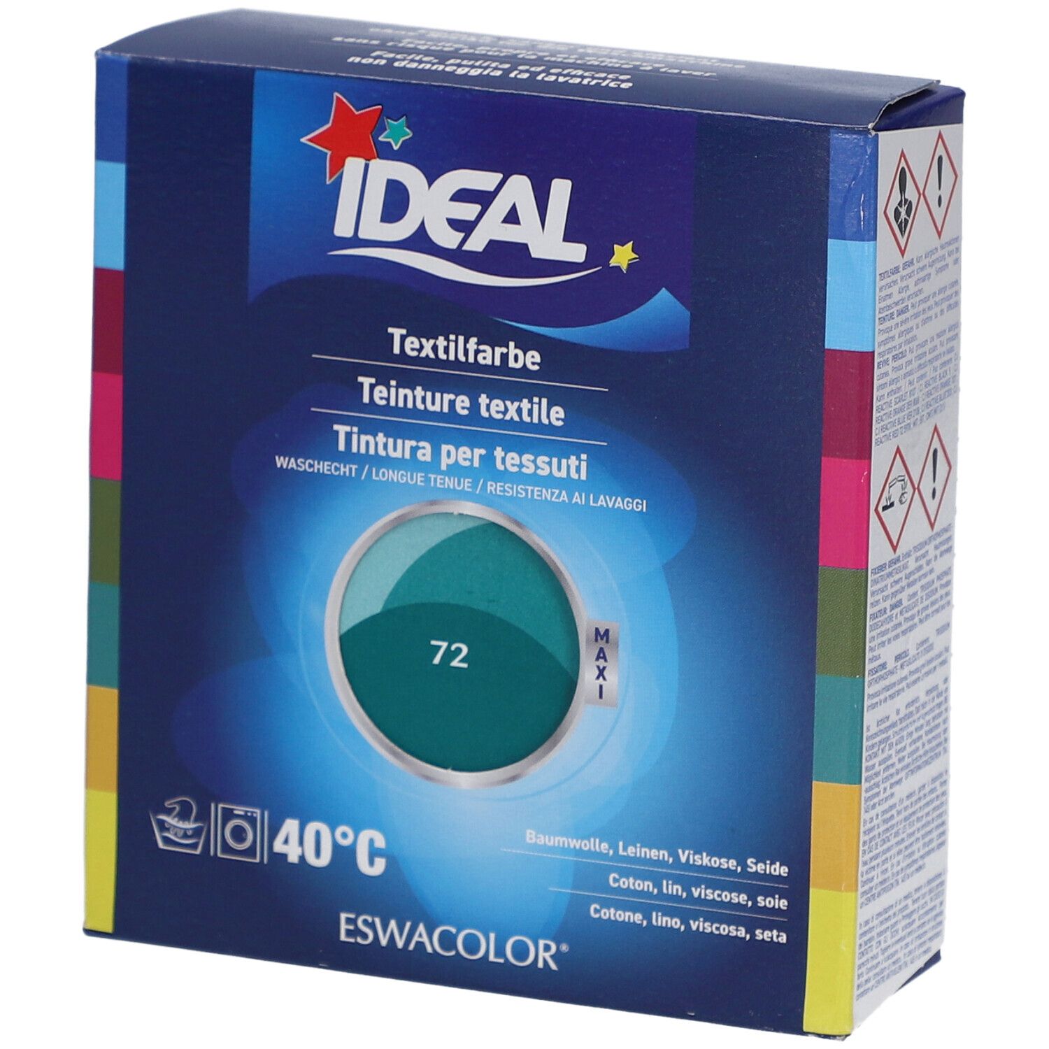 Ideal Maxi Baumwolle Color No72 smaragdgrün 1 St Tinktur