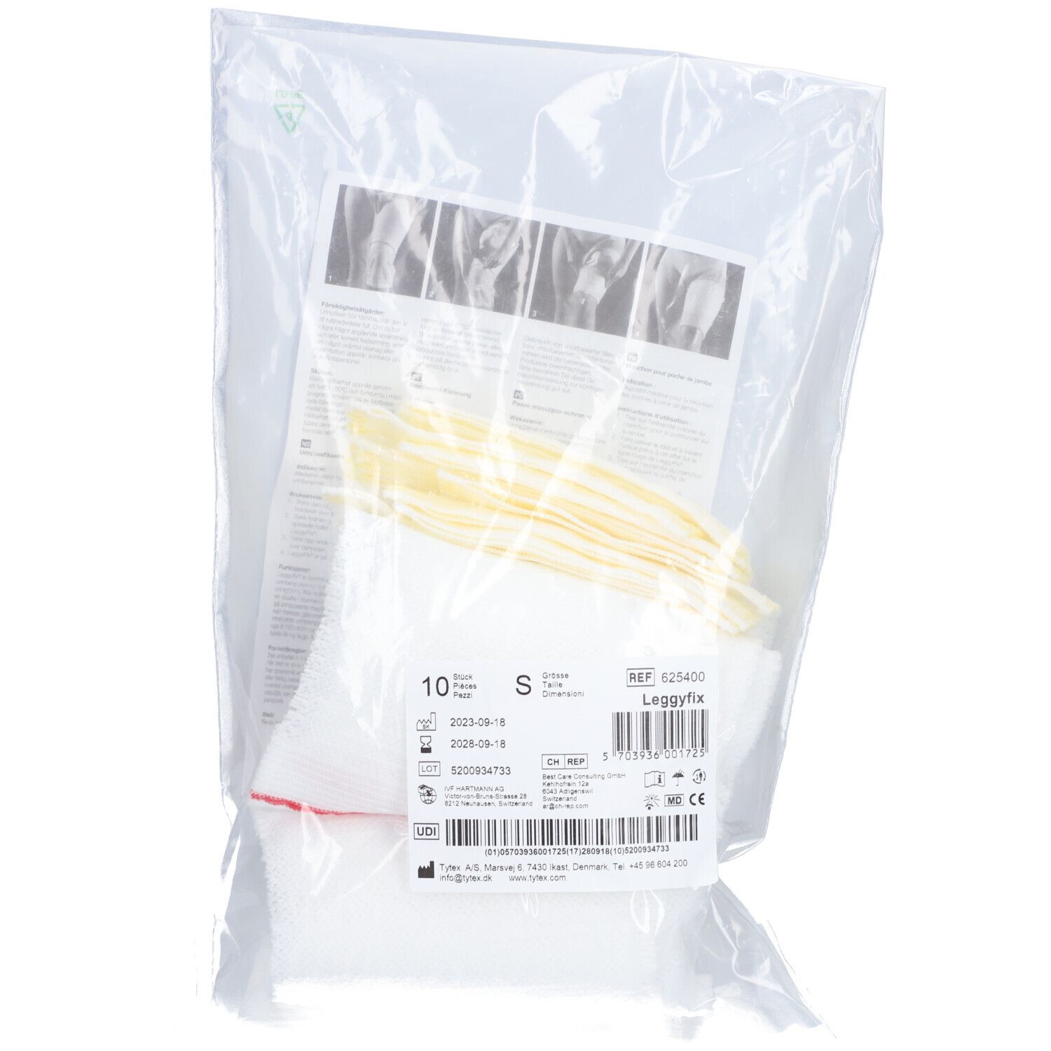 Carefix Leggyfix Fixation pour poche de jambe S