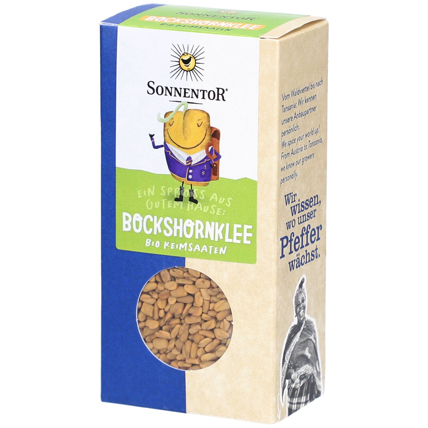 Sonnentor Keimsaat Bockshornklee Bio - Für Keimgeräte